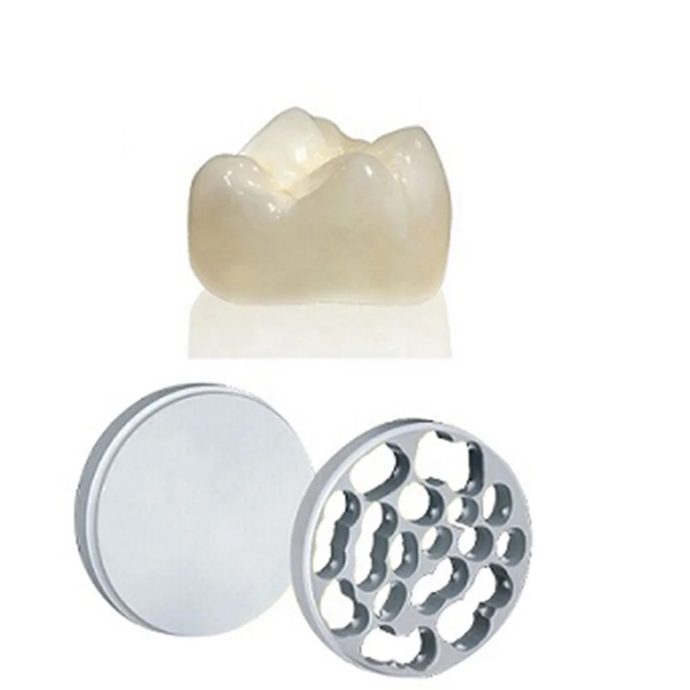 CE approved 49% translucent UT white zirconia dental block for CAD CAM Open system