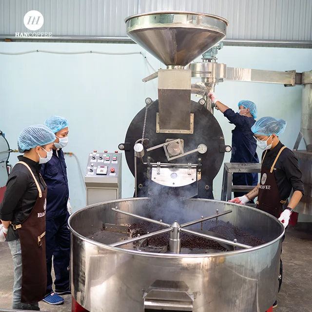 Лучшая цена жареные цельнобобовые 100% Robusta Арабика частная торговая марка-500 г/упаковка оптом 25 кг для кофейни