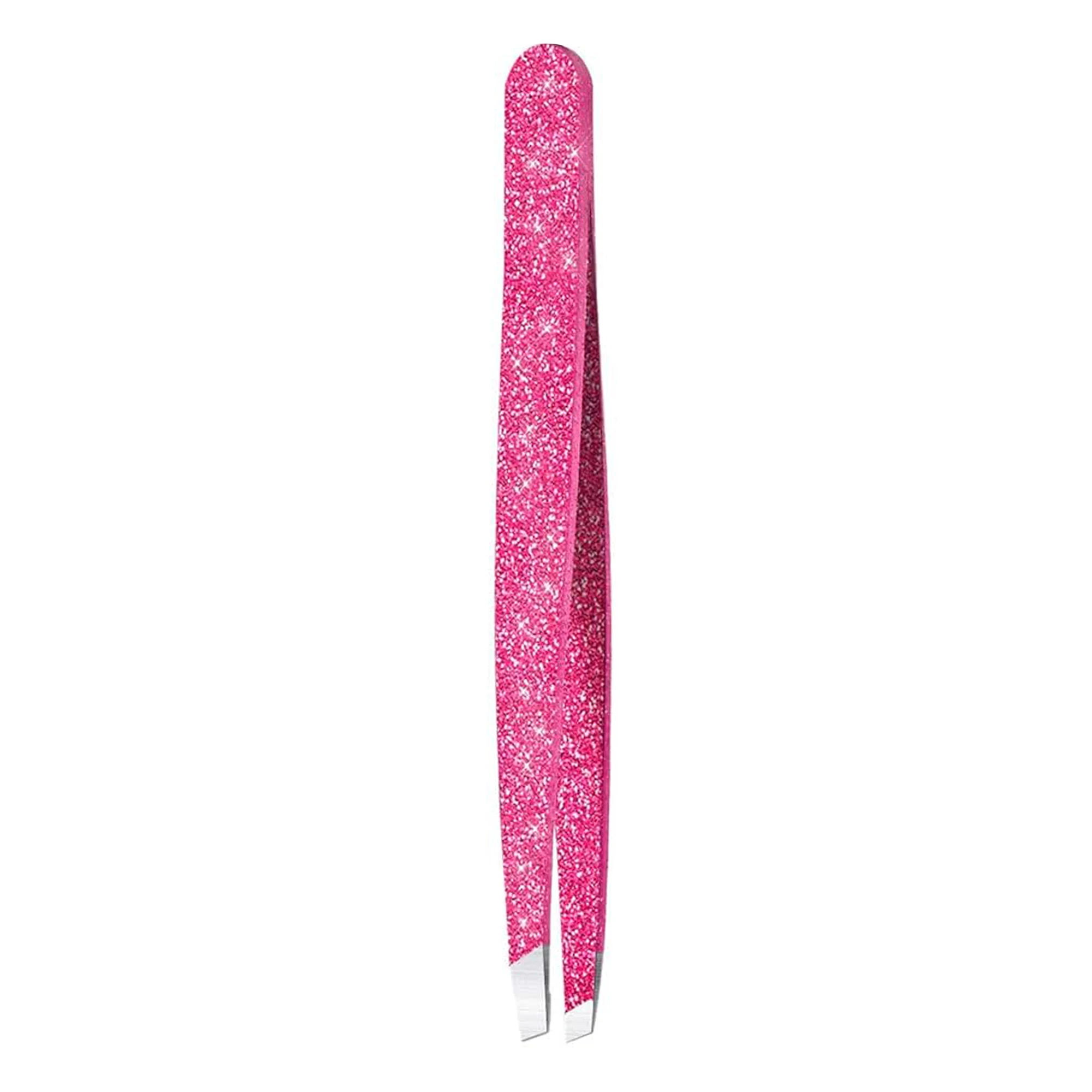 Stainless Steel Scissor Type Eyebrow Tweezer Fine Hairs Puller Eye Brow Nose Hair Removal Beauty Makeup Tools