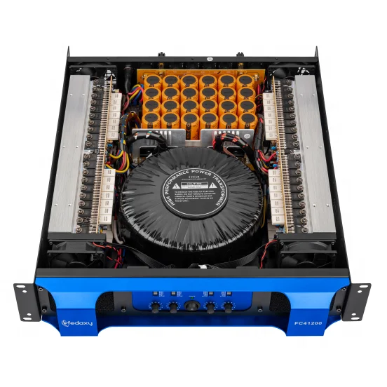 stereo amplifier module 4channel 1200watts class h 2u 2ohm 4ohm 8ohm amplified audio mixer amplifier