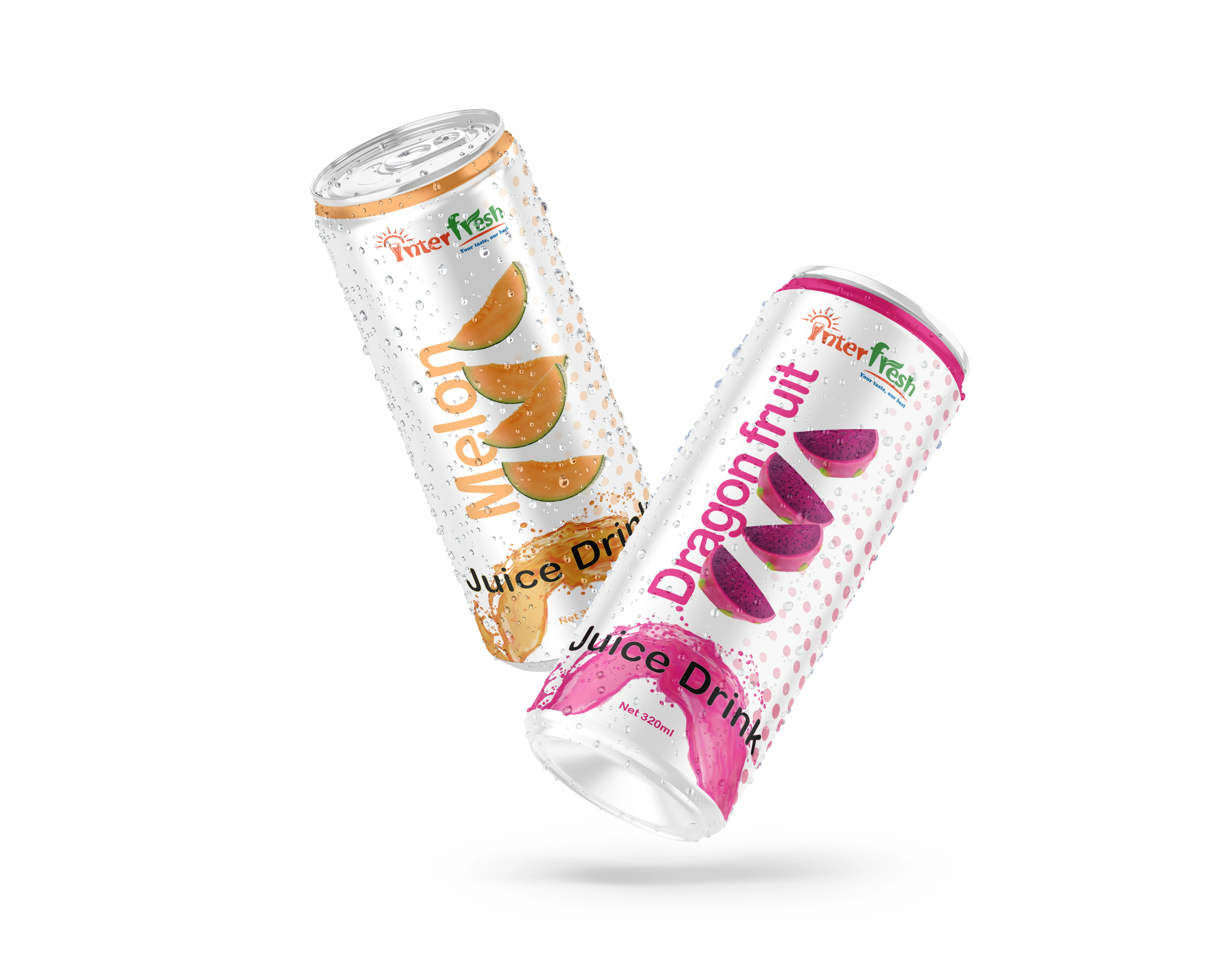 Interfresh Beverage Manufacturer Pure fresh Juice - Papaya fruit juice drink 330ml high quality good FOB Price