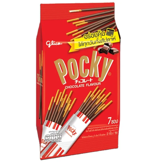 Pocky Biscuit Stick Chocolate Flavor Family Pack 154g