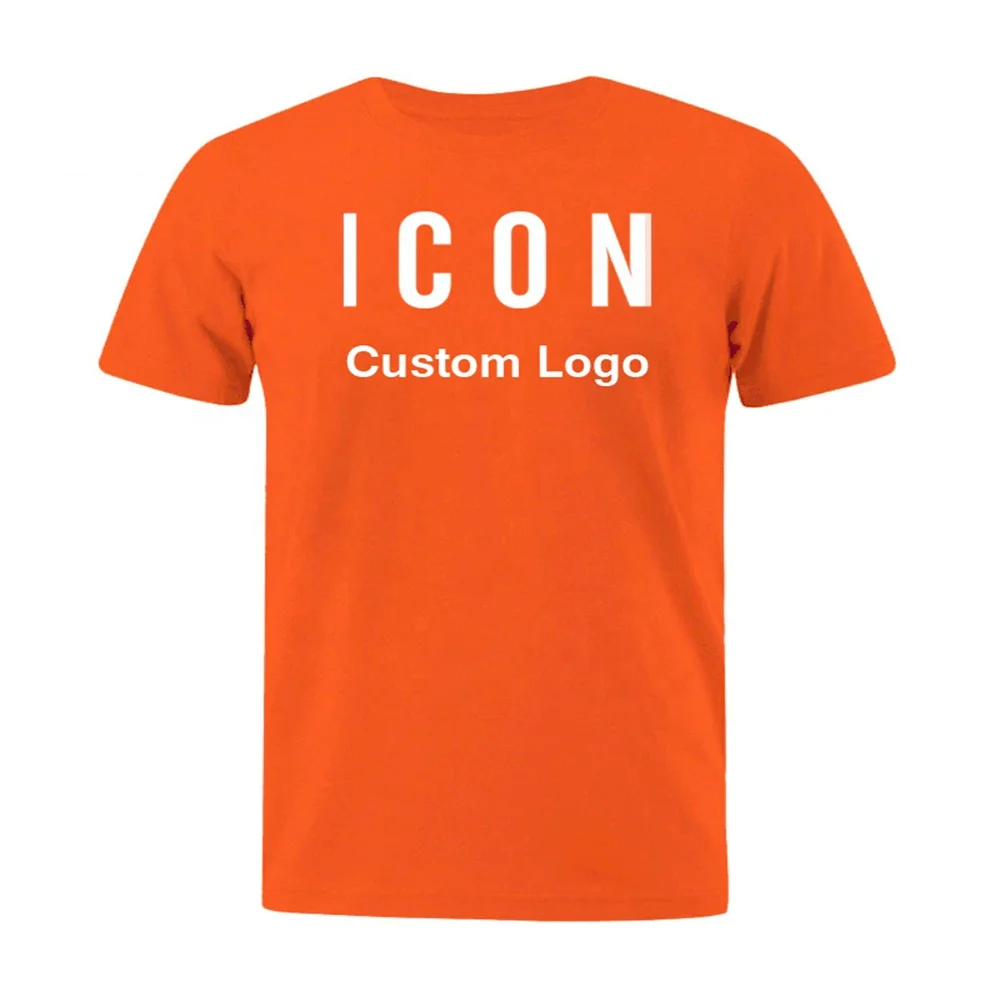  Новинка модная цветная футболка унисекс с коротким рукавом и круглым вырезом 100% хлопок оптом