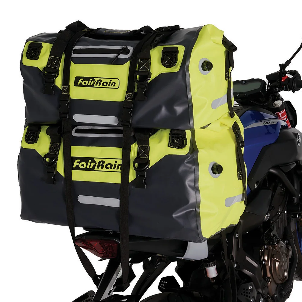 PVC Waterproof Motorcycle Back Seat Bag