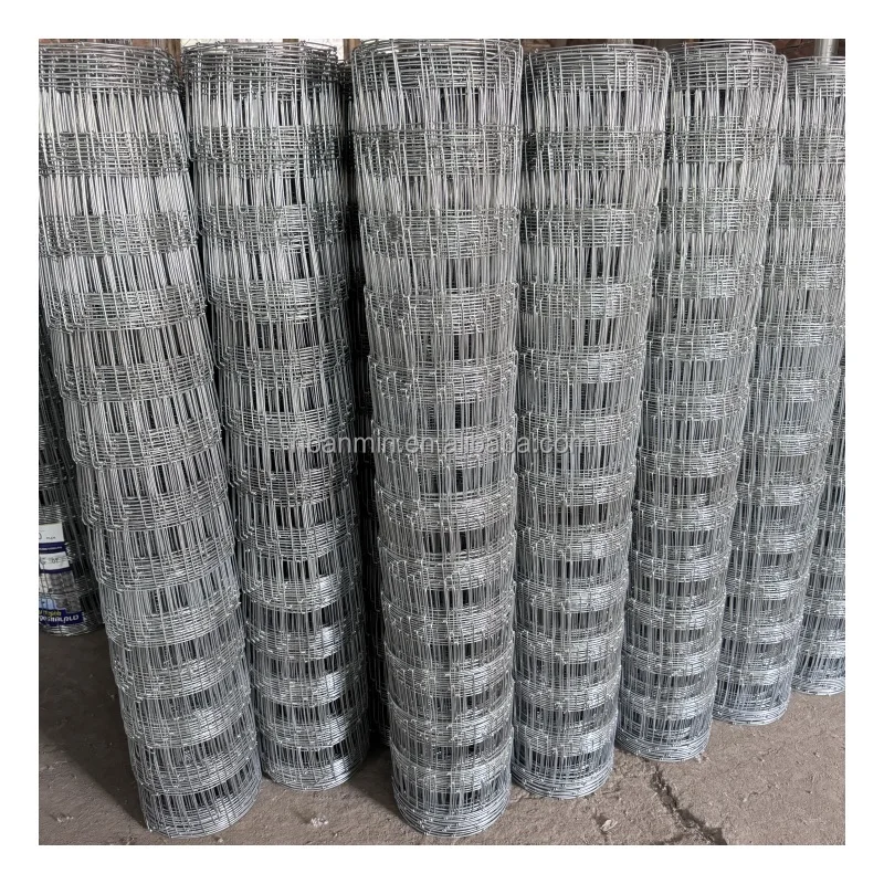 8ft height 50m length rural cattle sheep goat fixed knot deer fence