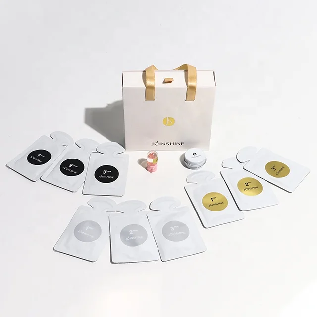 5-8minutes eyelash perm kit lash lifting Thioglycolic Acid free Sample kit Vegan Cysteamine HCL Formula Low odor lash lift kit