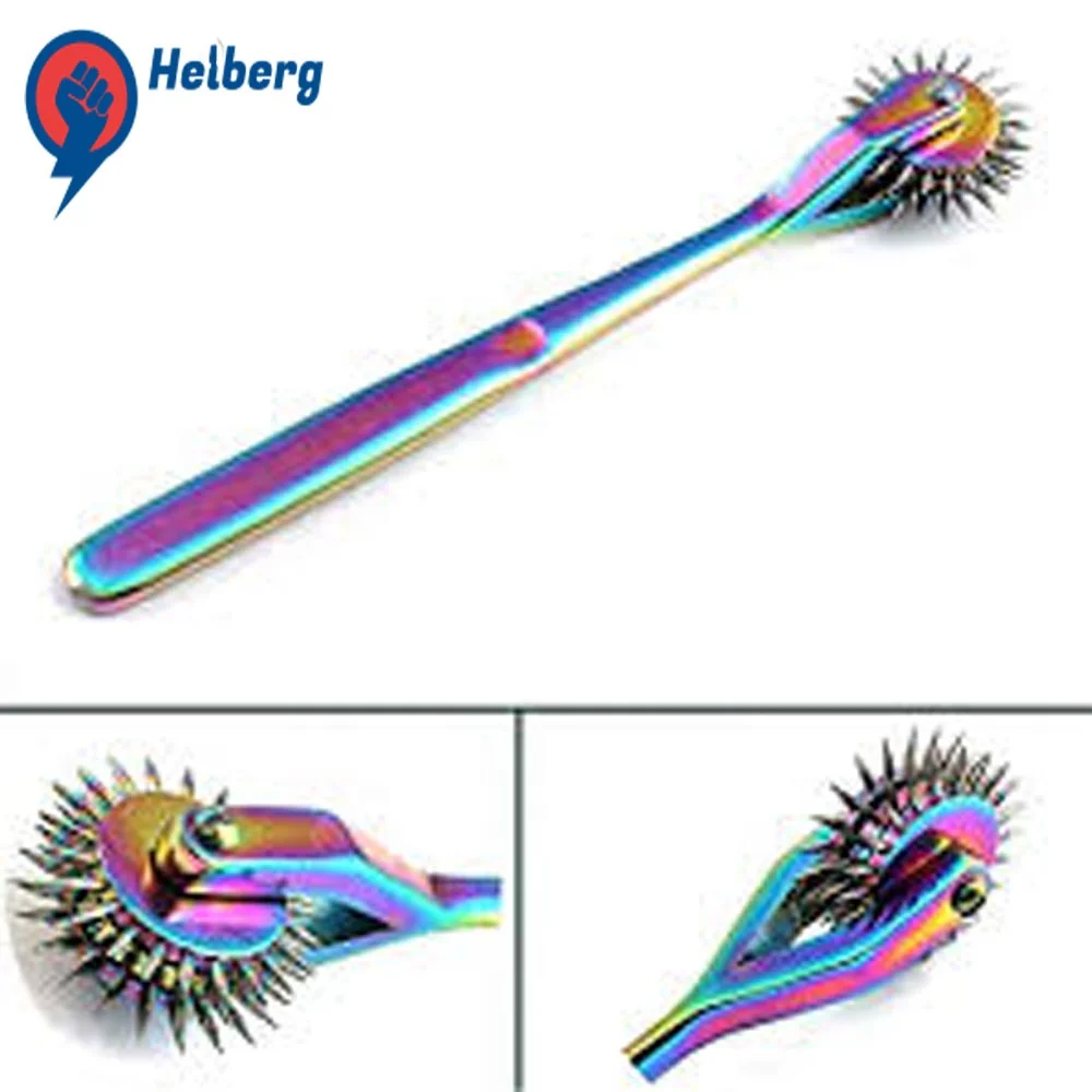 Высококачественные нейрологические контактные колеса из нержавеющей стали радужного цвета Wartenberg