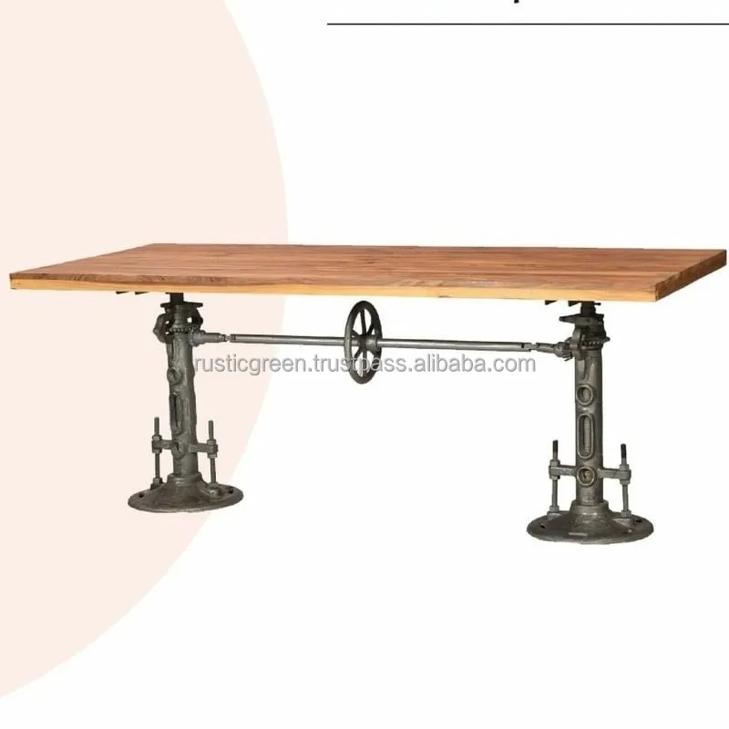 Industrial crank table