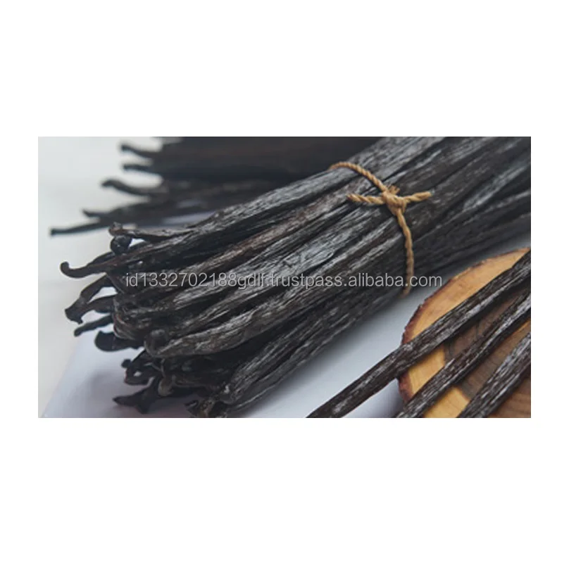 Organic Agricultural Product Vanilla Bean Vacuum Vanilla Pods Seeds From Indonesia