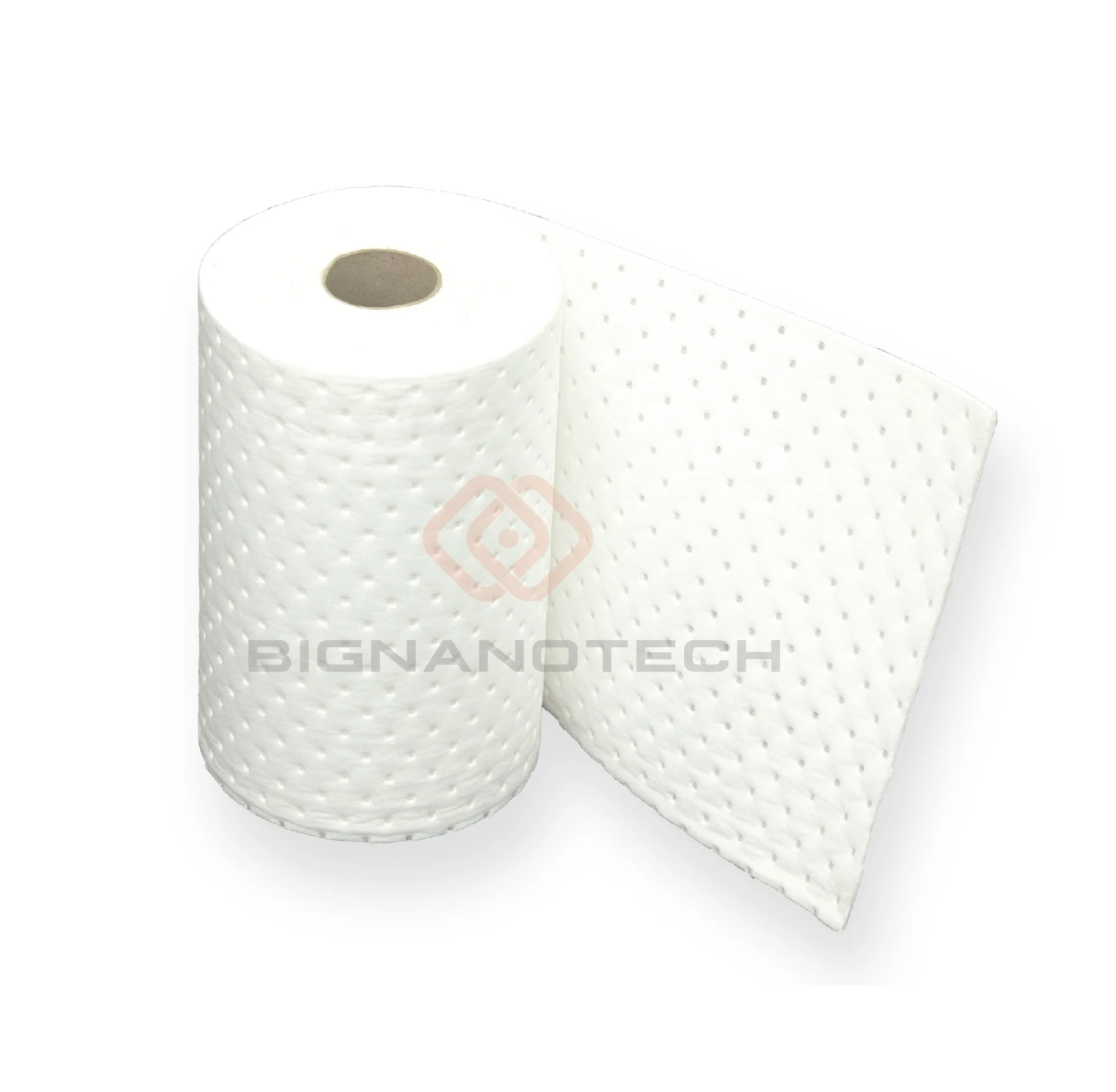 Factory Supply Polypropylene Absorbent Roll 100% Environmental protection Absorbent roll Oil roll for chemical spill