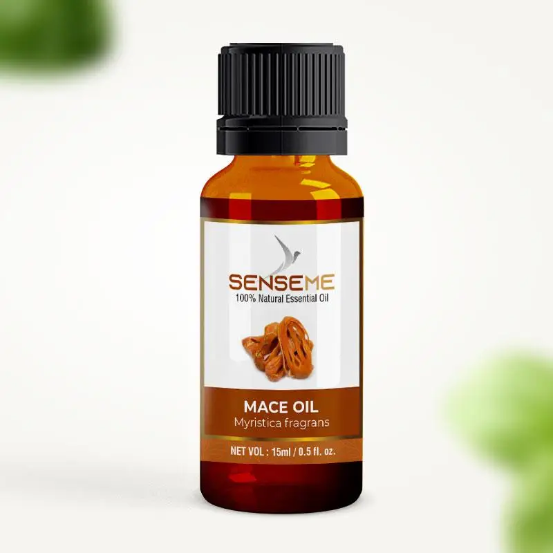 Mace Oil for Gourmet Cooking and Home Remedies 100 Percent Pure Cold Pressed Spice Oil for Flavor and Health