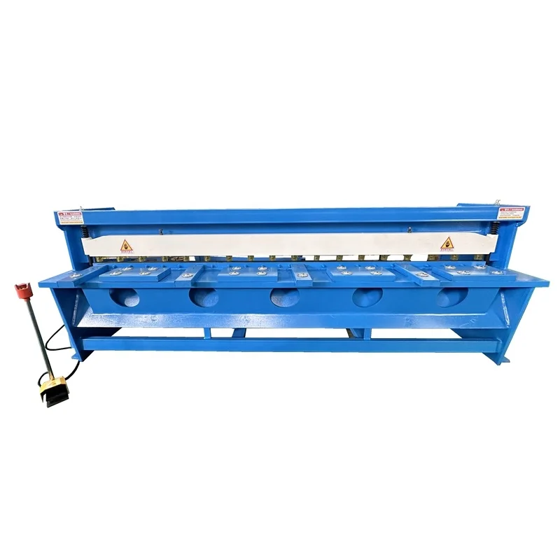 New Electric Cutter Manual Sheet Metal Shear Small Guillotine Electric Shearing Machine For Cutting Steel Plate