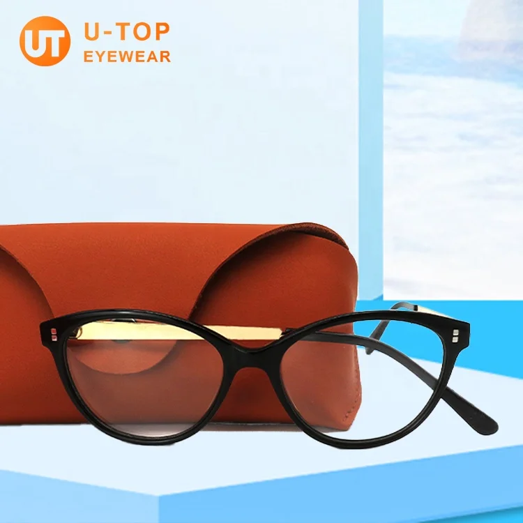 Utop винтажные кошачий глаз модные дизайнерские новые оправы для очков очки ацетатные оптические