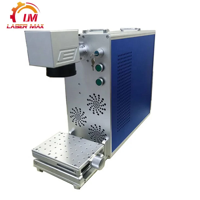20w 30w 50w number plate making machine printing machine for cable laser marking engraving machine price