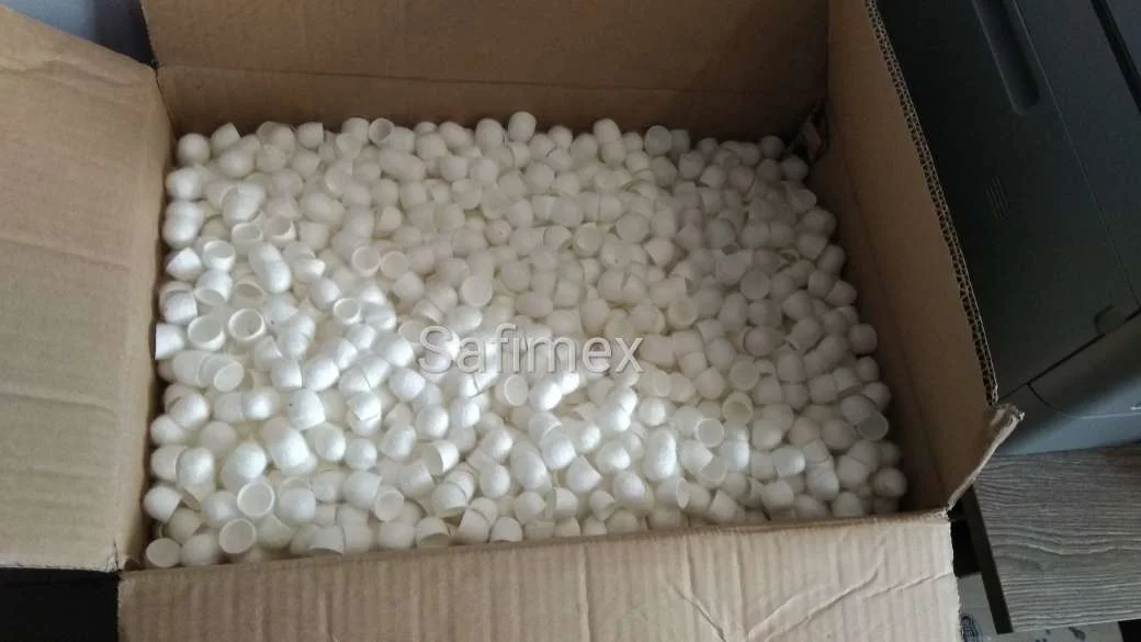 CUT WHITE SILKWORM COCOON FOR FACE CLEANING CHEAP PRICE/NATURAL SILKWORM COCOON FOR YARN FROM VIETNAM