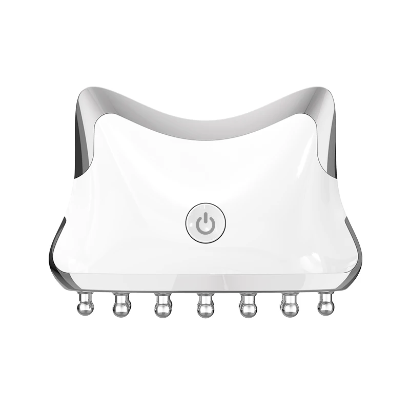 Wireless EMS Meridian Brush LED Facial Neck Scrapper Face Body  Scrapping Massager Skin Lifting Firming Relieve Fatigue