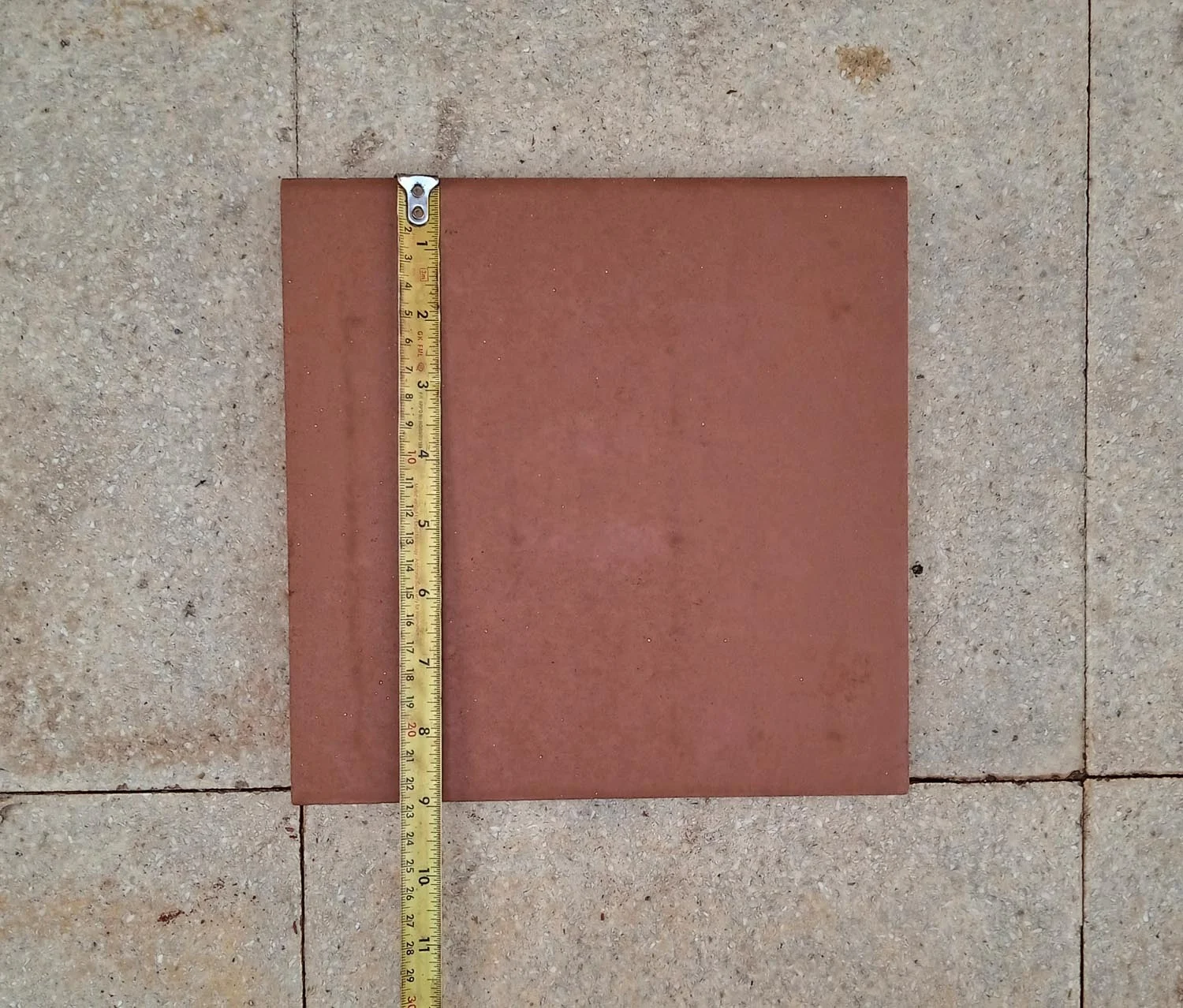 9X9 дюймов 230x230 мм красная глина Терракотовая облицовка стен и напольная плитка для сада Крытый открытый пол настенное кирпичное покрытие