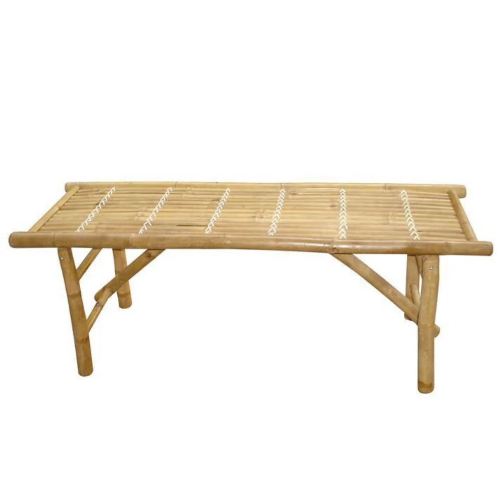 Bamboo Folding Table Wholesale Eco-Friendly Furniture For Home Decor And Restaurant Custom Packing Vietnam Manufacturer