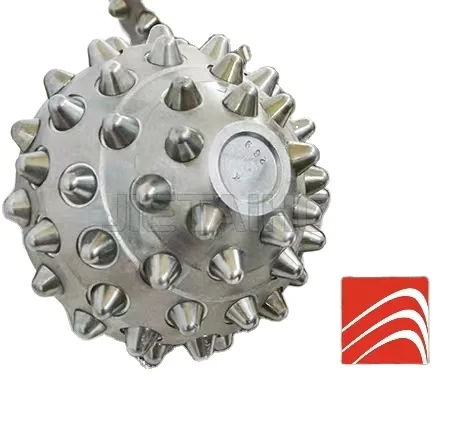 Roller bits for rotary drilling rig Auger Bucket