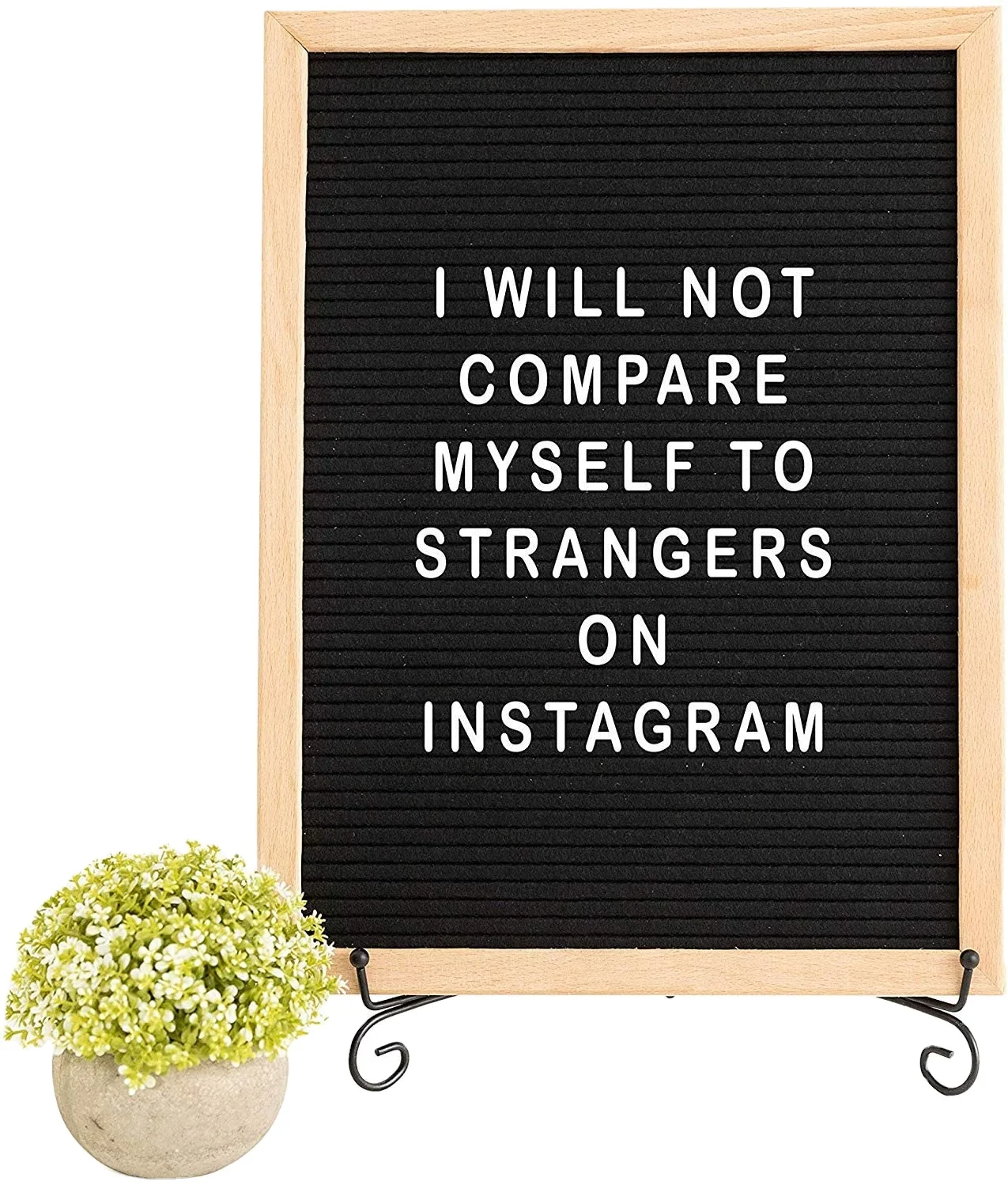 Сменная деревянная рамка письмо доска/завод деталя рамка Войлок letterboard с 3/4 дюйма буквы стены доска с крепящимся механизмом