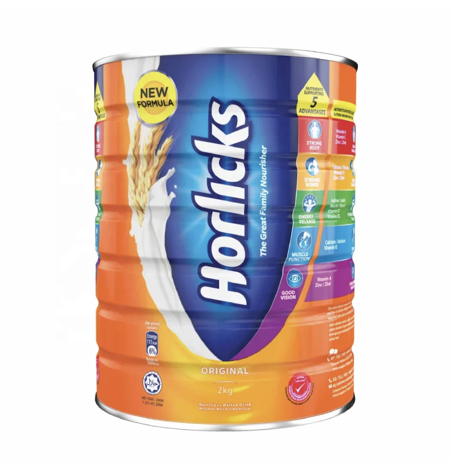 Healthy Premium Tasting Horlicks Nutritious Malt  Powder Drink in 800g in tin packing