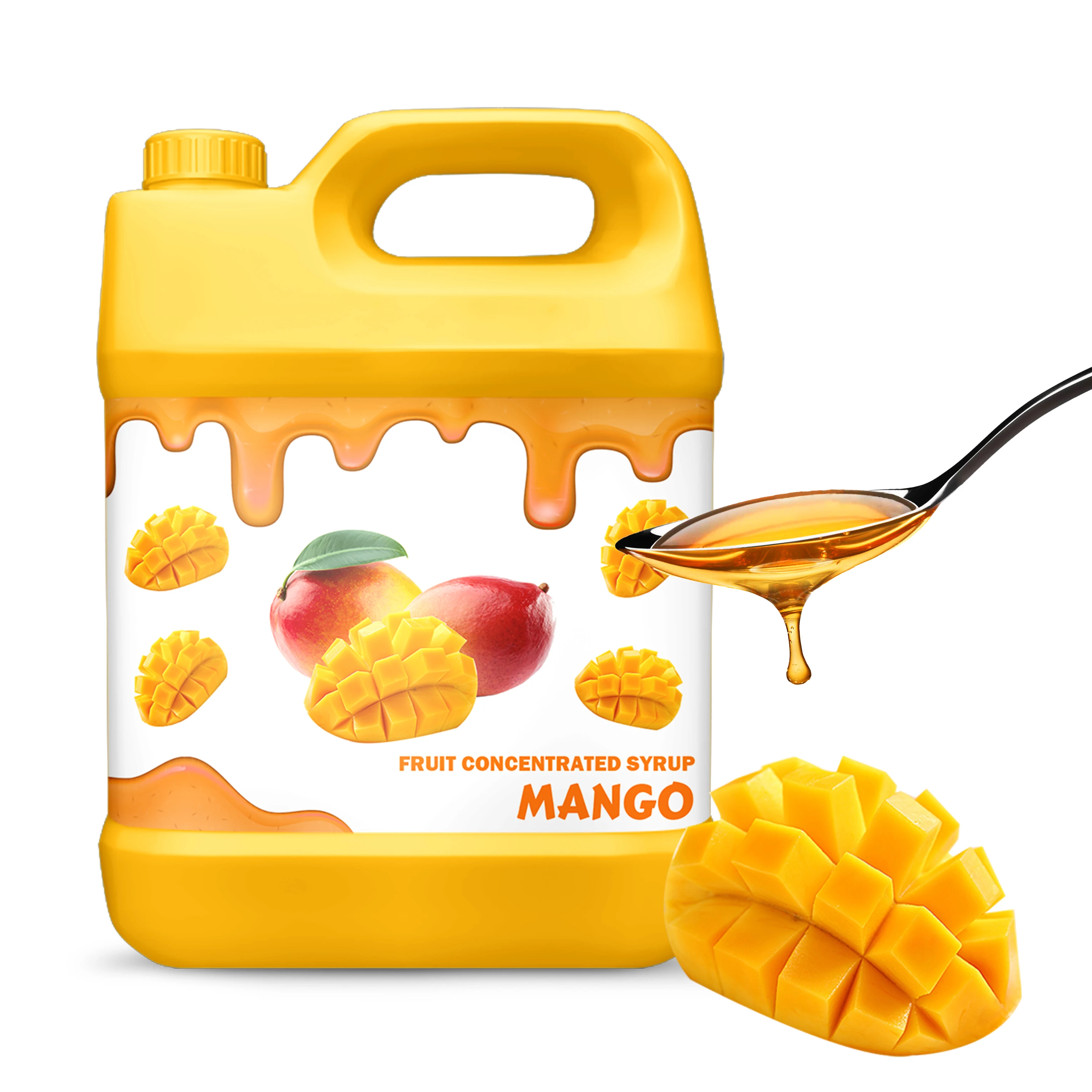 Passion Fruit Concentrated Juice Fruit Syrup