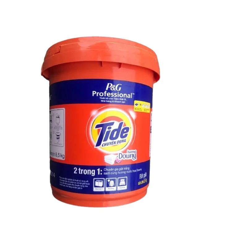 Tide Downy 8 5 кг x1 ведро порошок моющее средство и смягчитель ткани эффективный для стирки
