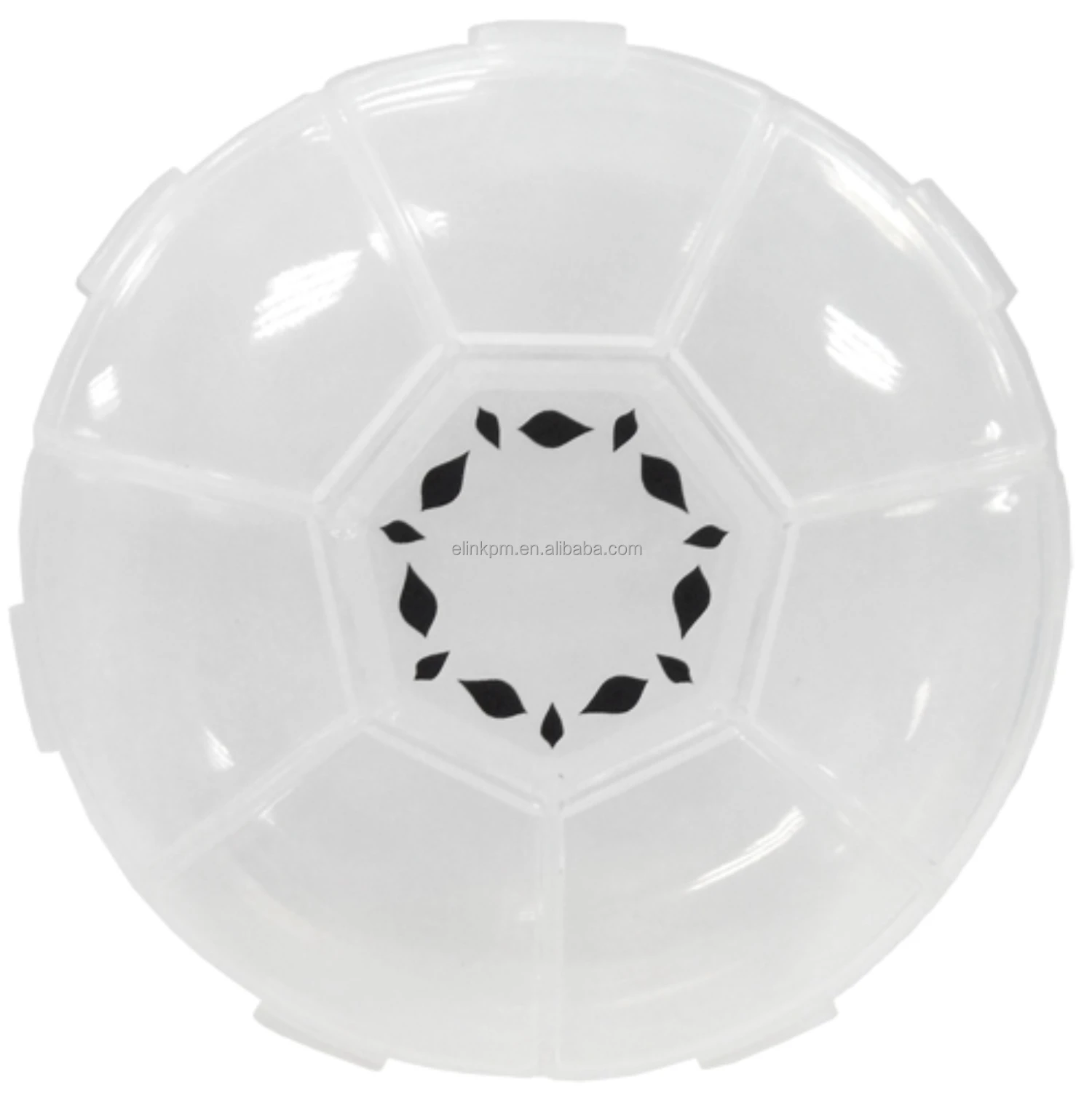 Round Simple Pillbox Customized Logo For Pharmacy Promotional Gift