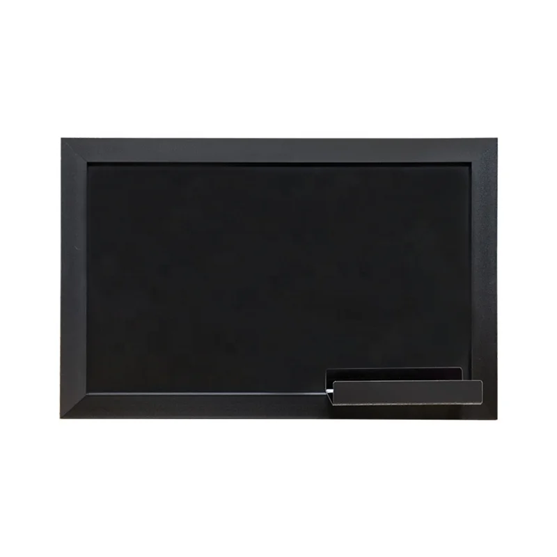 Объявлений черная доска Оформлена Настенный сообщение с крепящимся