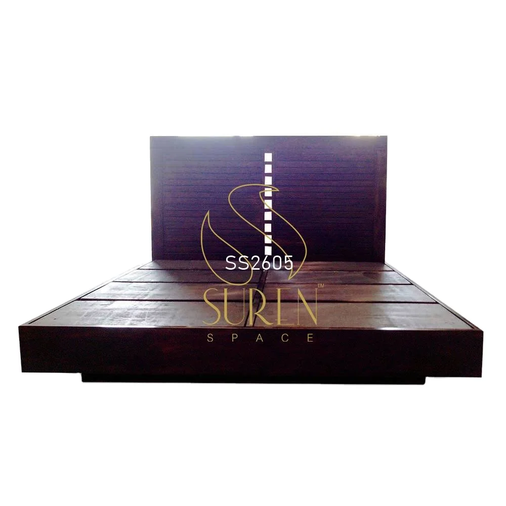 Мебель из массива дерева ручной работы, индийская кровать для отеля и виллы, доступная Лучшая цена для оптовых покупателей