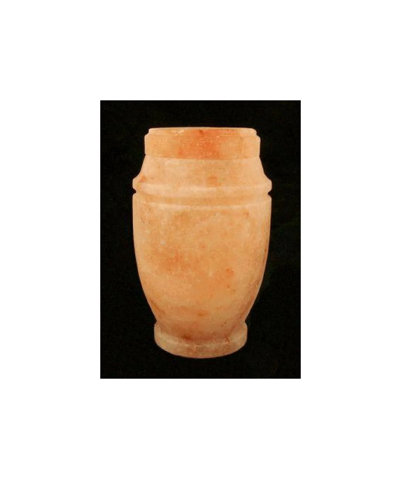 Himalaya Rock Salt Ash Urn and Cremation Urn for Funeral Services