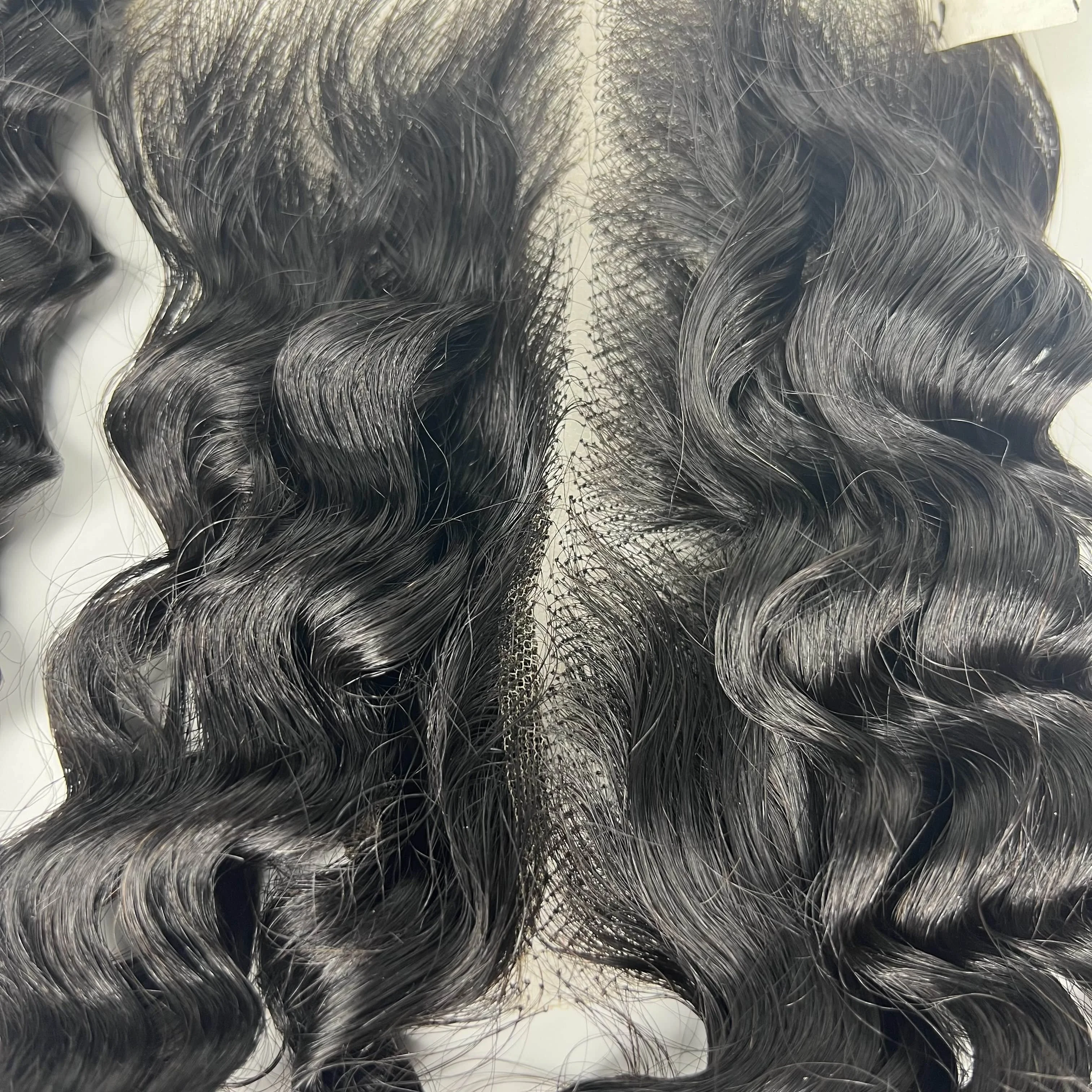 Best Seller Set 1 Closure 2 Bundles To Make Wigs Vietnamse Raw Hair HD Lace For All Women From QHair