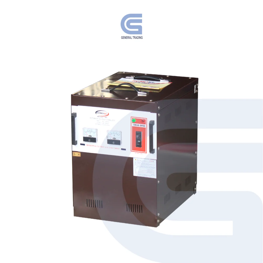 Voltage regulators 3KVA 50KVA  Single-Phase AC Current Voltage Regulator Stabilizer AVR SCR Servo Motor Copper Made Vietnam