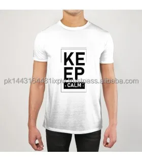 Фабричное производство мужские футболки с индивидуальным принтом для повседневной моды