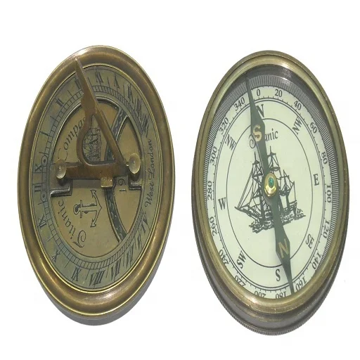 Compass Antique Design For Sale Brass Luminous Compass New Portable Travel Hiking Pocket Outdoor Classic Watch Style Camping