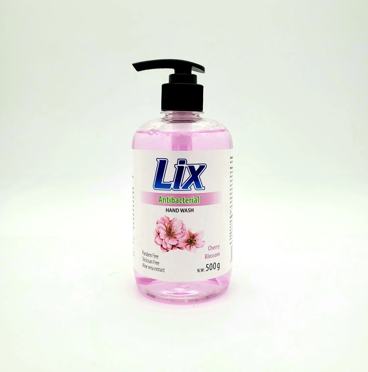 LIX HAND WASHING LIQUID | ESSENTIAL ANTIBACTERIAL DAILY HAND CLEANSING | CHERRY BLOSSOM & BAMBOO CHARCOAL