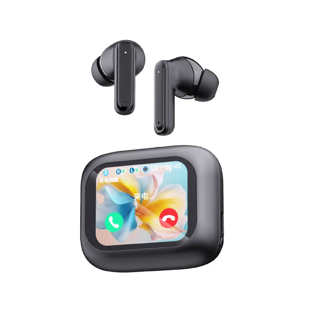 Wireless smart screen for JBL In ear headphones headset active ANC noise cancelling IPX4 LED touch screen anc wireless earphone