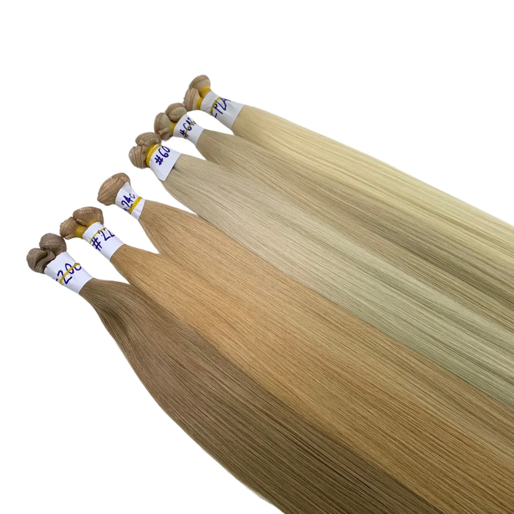 Genius Weft Natural Straight Many Colors Hair Extensions Bulk Sale Virgin Hair Beauty And Personal Care From Vietnam