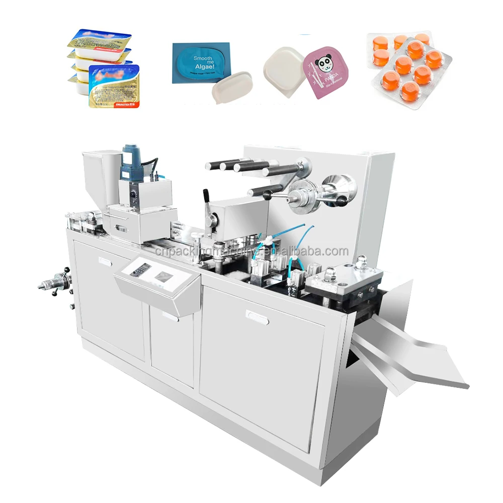 DPB-80 automatic sauce cream small mini butter blister packaging machine