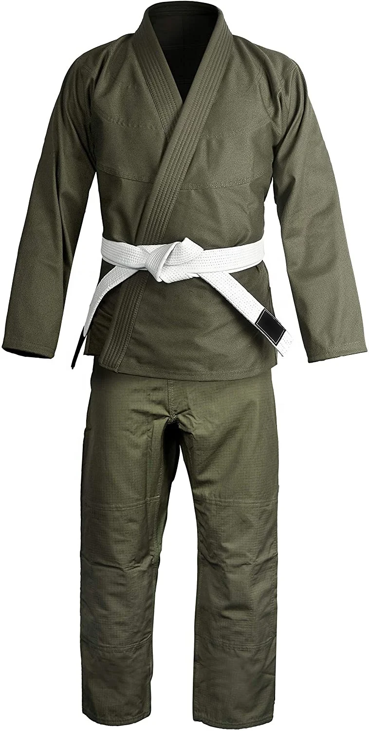 Brazilian Jiu Jitsu Gi for Men & Women Preshrunk Grappling Uniform GIS Ultra Lightweight Kimonos Adult BJJ Gi Free Belt