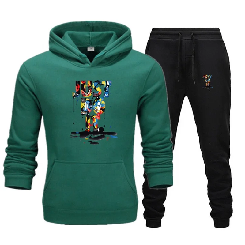 Long Sleeve Wholesale Hoodies Training Jogging Wear Joggers Up And Down Just Do Men Tracksuits It Custom Logo Tracksuit Men