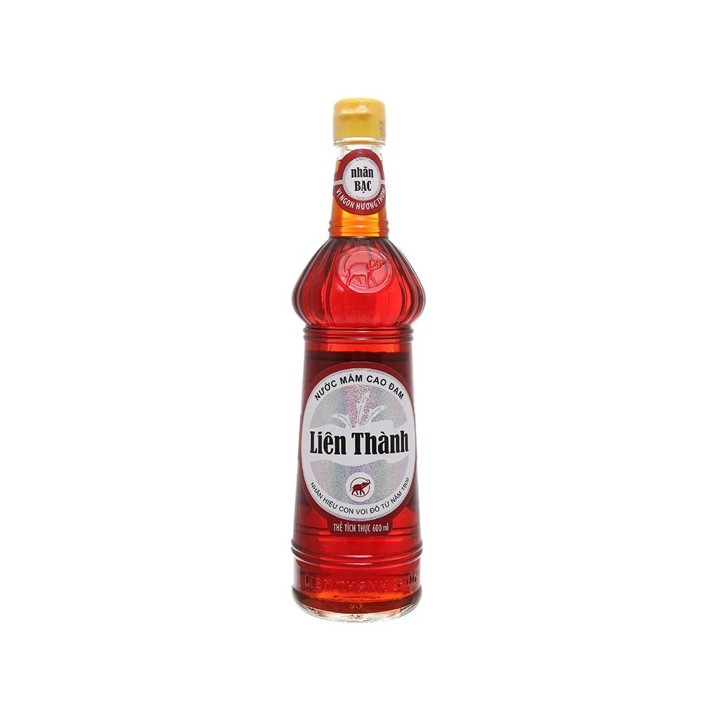 Lien Thanh Silver Label Fish Sauce 600ml Premium Quality Lien Thanh fish Sauce - Anchovy fish sauce
