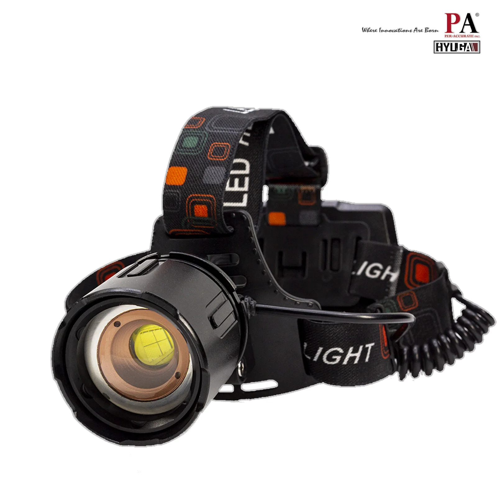 Powerful PN-9 LED Headlamp  Fishing Headlight Rechargeable Camping Flashlight  Outdoor Head flashlight