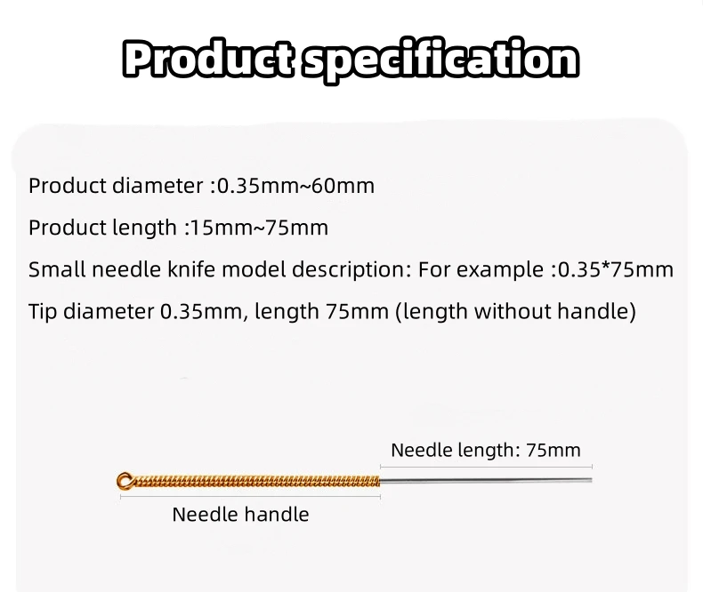 Painless China manufacturer Disposable Copper Handle Stainless Steel Wholesale Best Quality Acupuncture Dry Needle