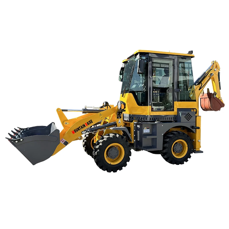 MR15-10 Diesel Mini Backhoe loader CE EPA China Sale 4 wheel drive new backhoe  loader Applicable earthmoving machinery