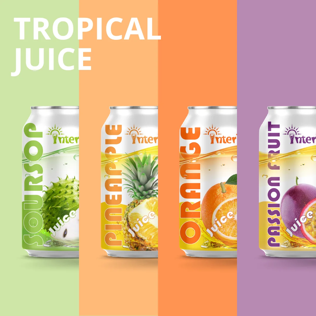 Brand Interfresh From Viet Nam 330ml Interfresh Tropical Soursop OEM and ODM options at the best price