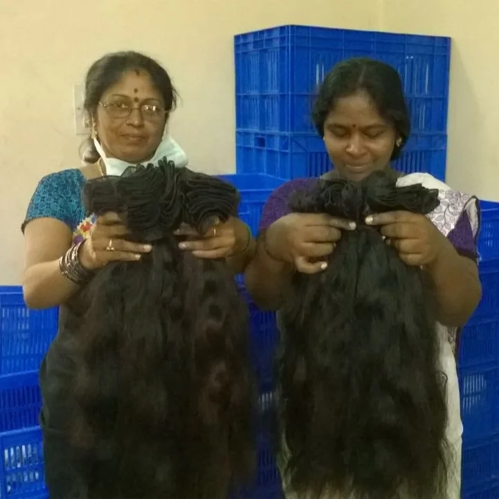 Оптовая продажа кутикулой в одном направлении человеческих волос девственницы поставщиков образец невыделанные волосы с 40 дюймов пучках