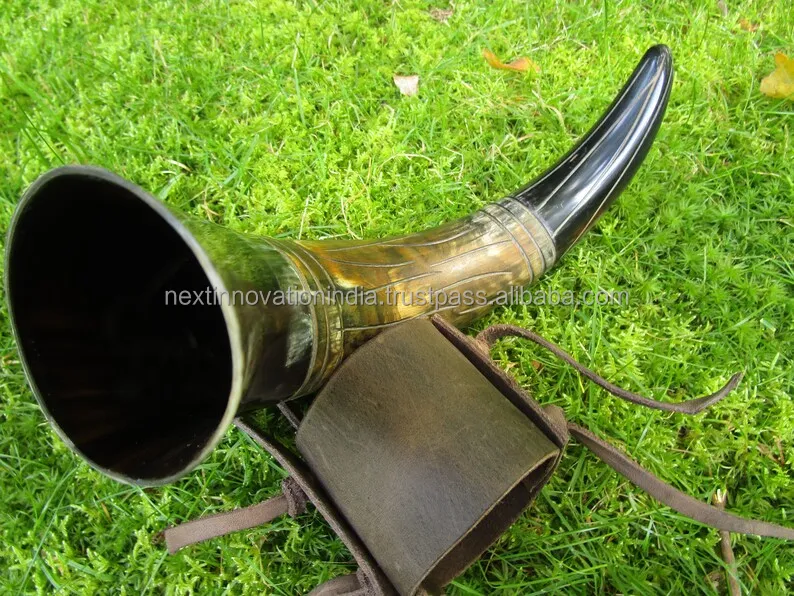 Supply Handmade Luxury Design Buffalo drinking horn for Home and Hotel use Available stock in our company