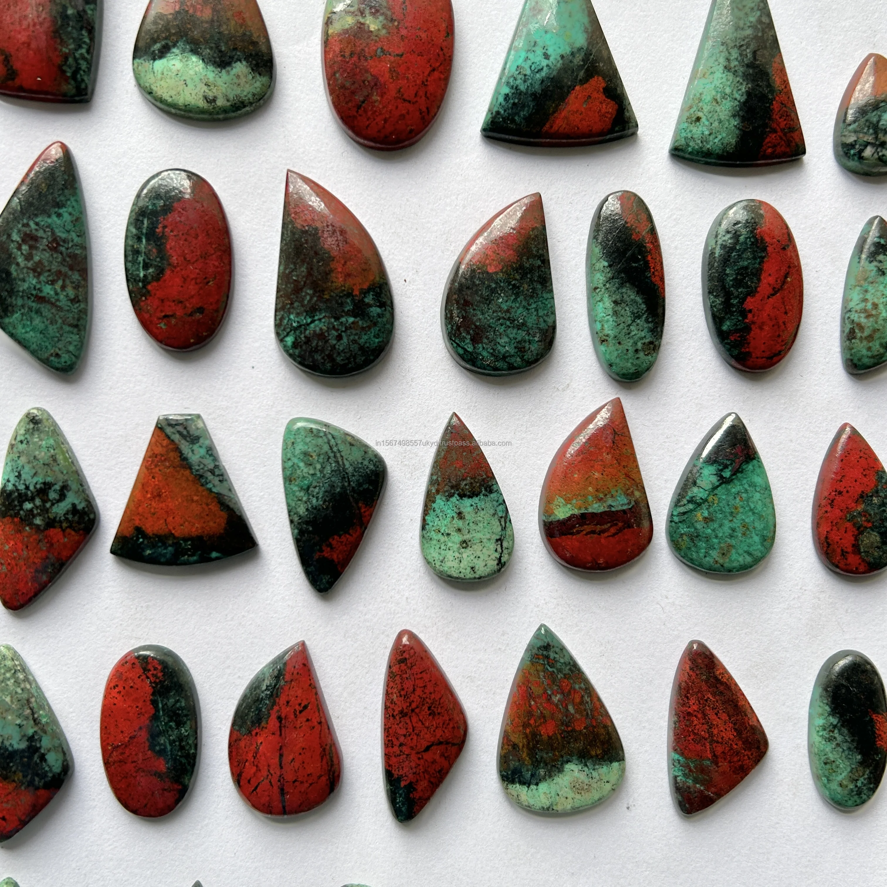 Top Quality Natural Sonora Sunrise Loose Gemstone Cabochon Loose Gemstone Wholesale Lot Natural Gemstone For Use Making Jewelry