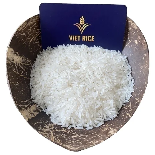 Excellent fragrant long-grain white rice (JASMINE RIZ 5% broken) from a well-known rice farmer and exporter in Vietnam(VIETRICE)